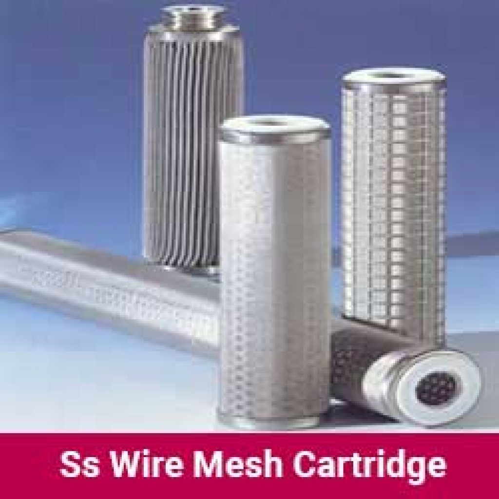 SS Wire mesh cartridge Manufacturer India